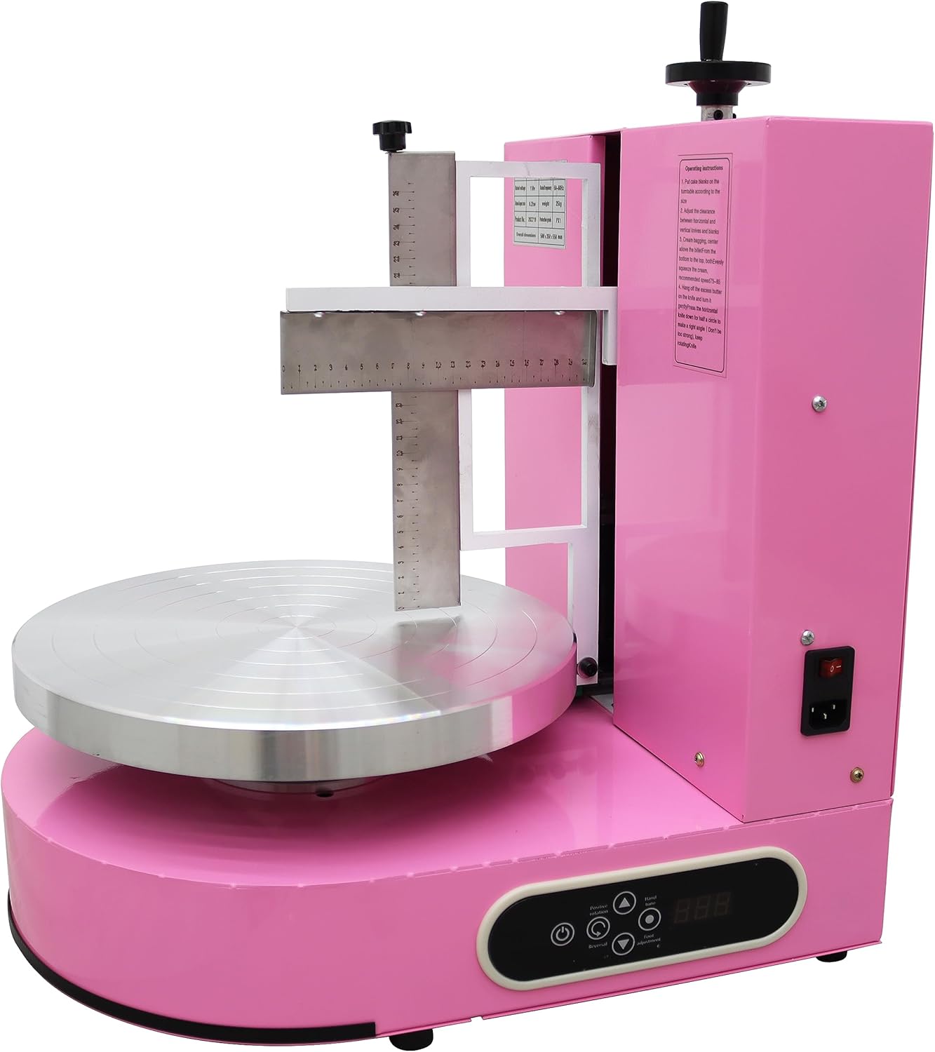 BREVELTION Electric Cake Decorating Machine Cream Coating