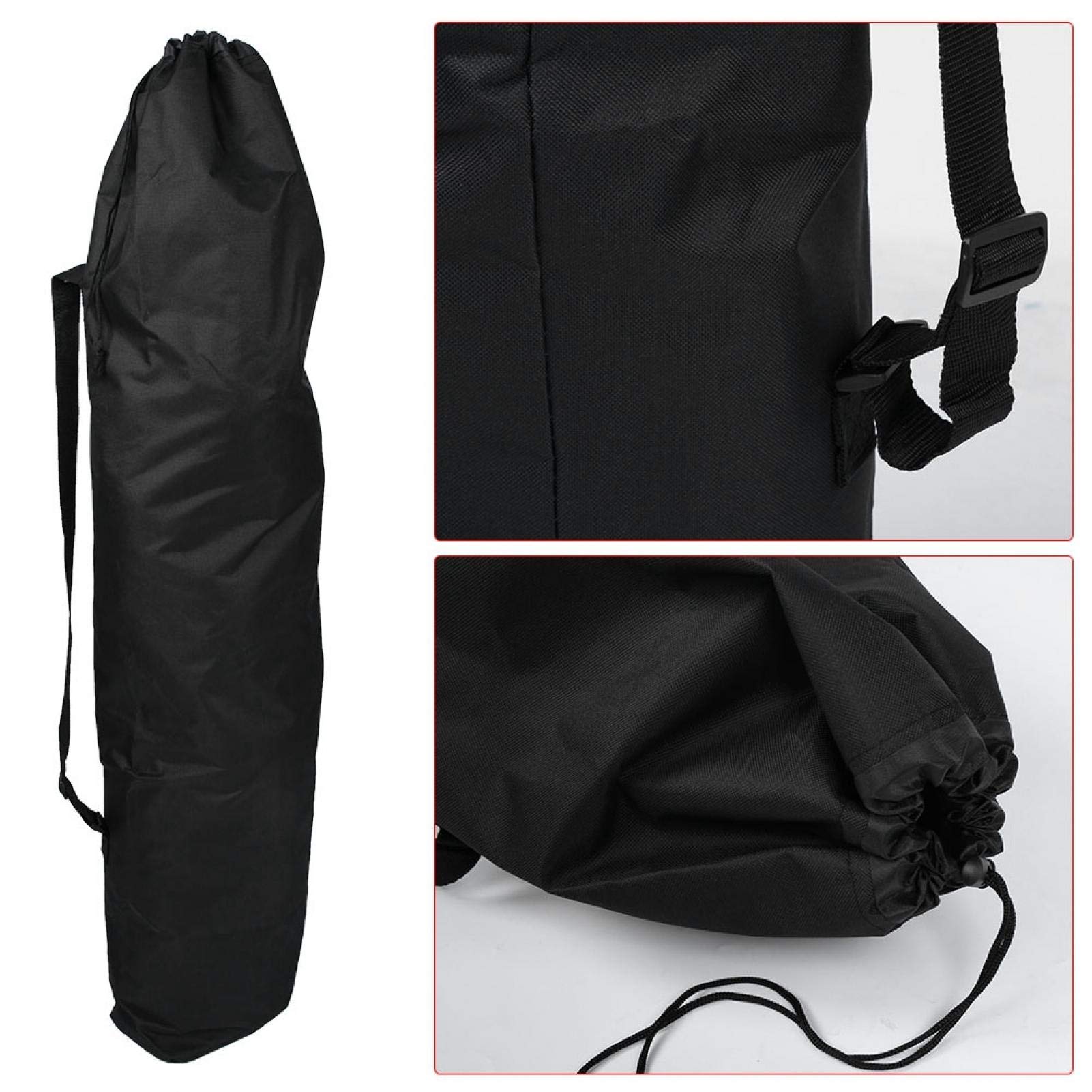 Sac de Longboard 120x30x15cm Imperméable 600D Oxford Tissu Sac de Transport à Dos