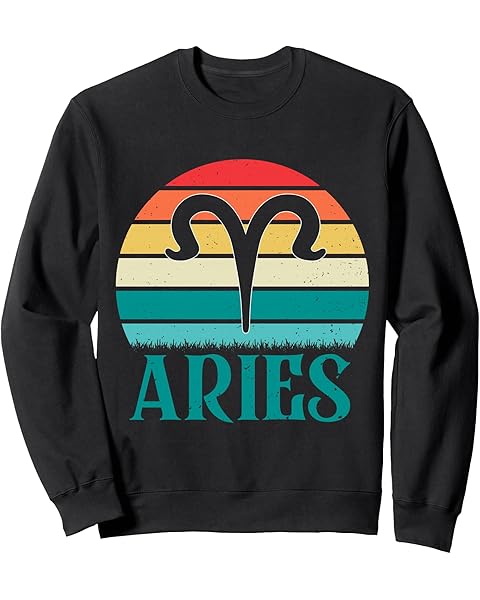 Aries Sunset Zodiac Sweatshirt