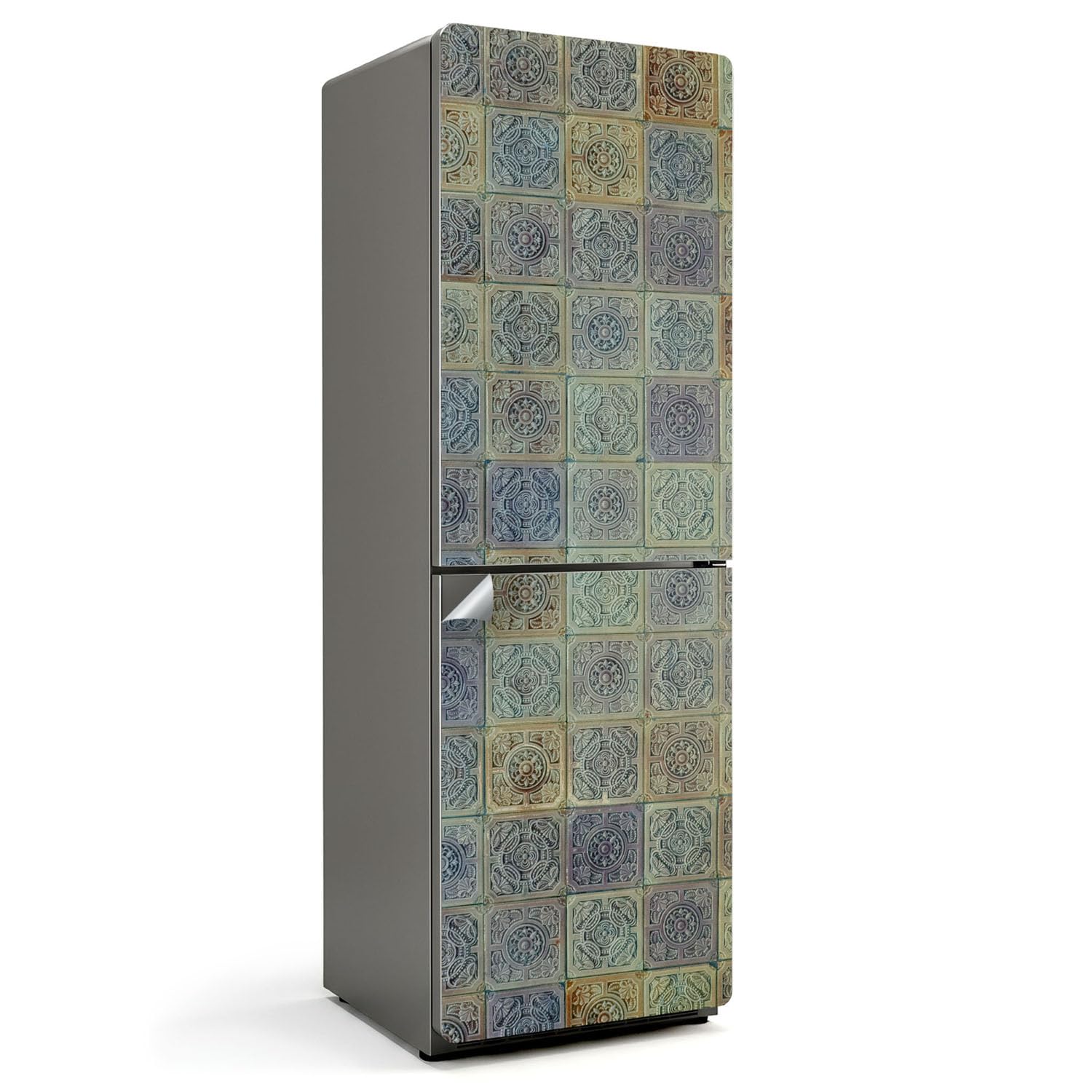 Pegatinas para puerta de frigorífico 60x180 cm vinilo adhesivo decoración cocina mosaico
