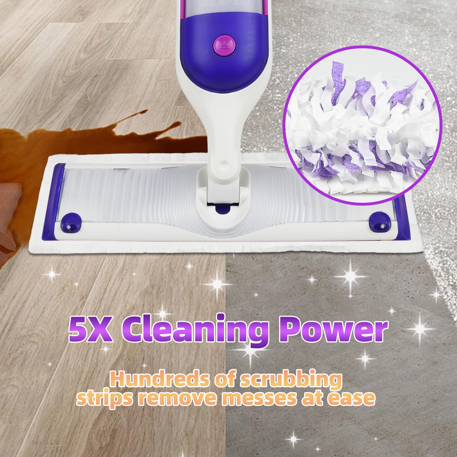 Swiffer PowerMop Multi-Surface Mop Kit For Floor Cleaning, Includes PowerMop, 2 Mopping Pad - View #6