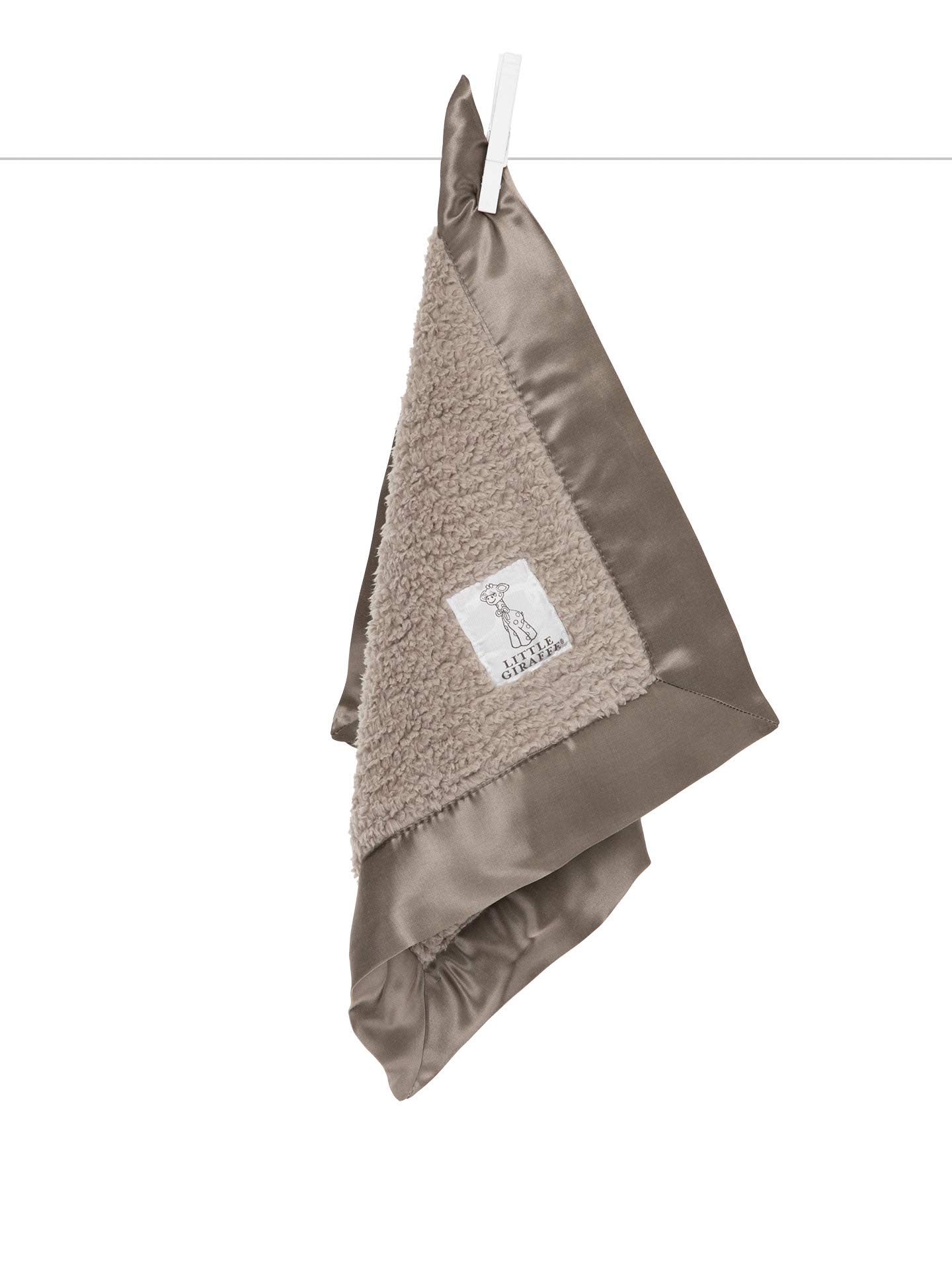 Little Giraffe Bella Blanky, 14" X 14", Flax