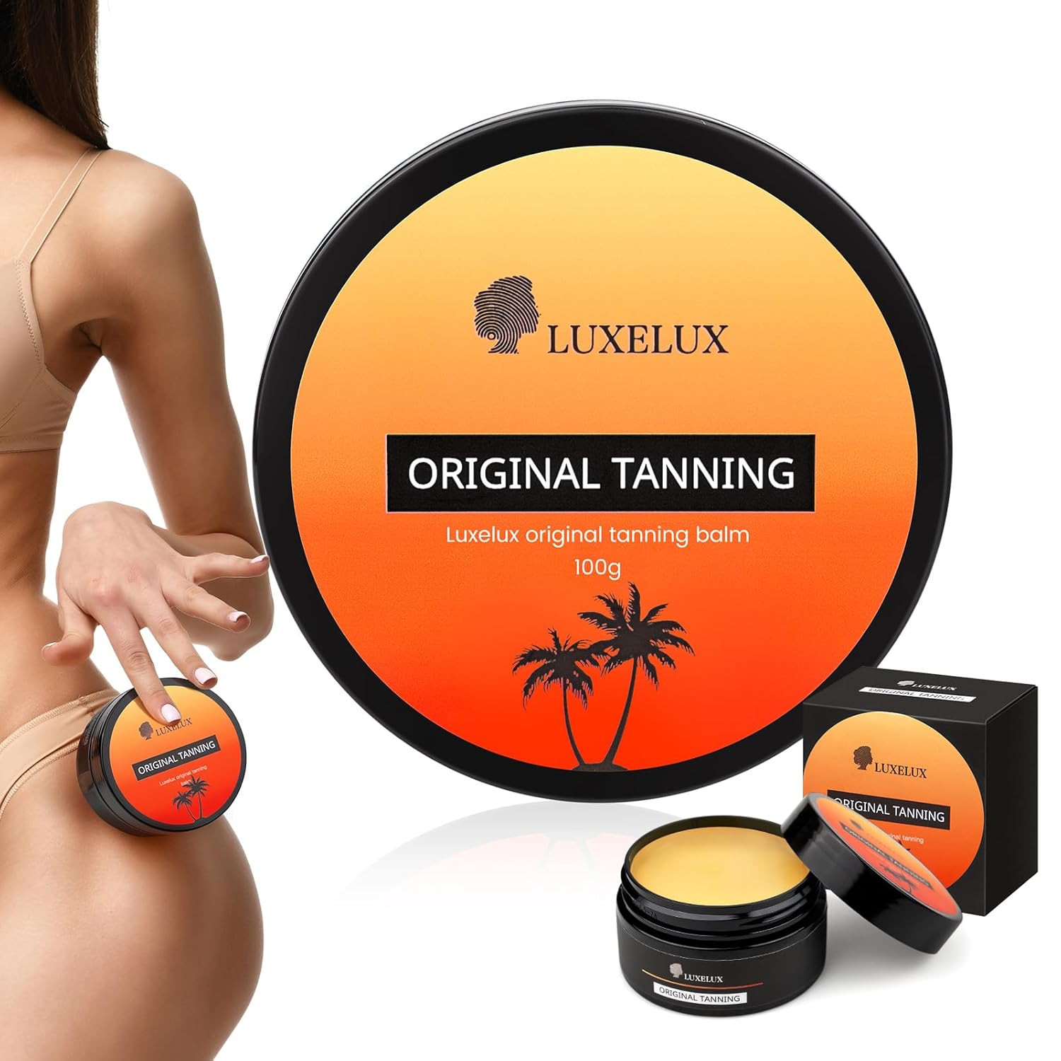 LUXELUX Intensive Tanning Gel, Natural Tanning Accelerator