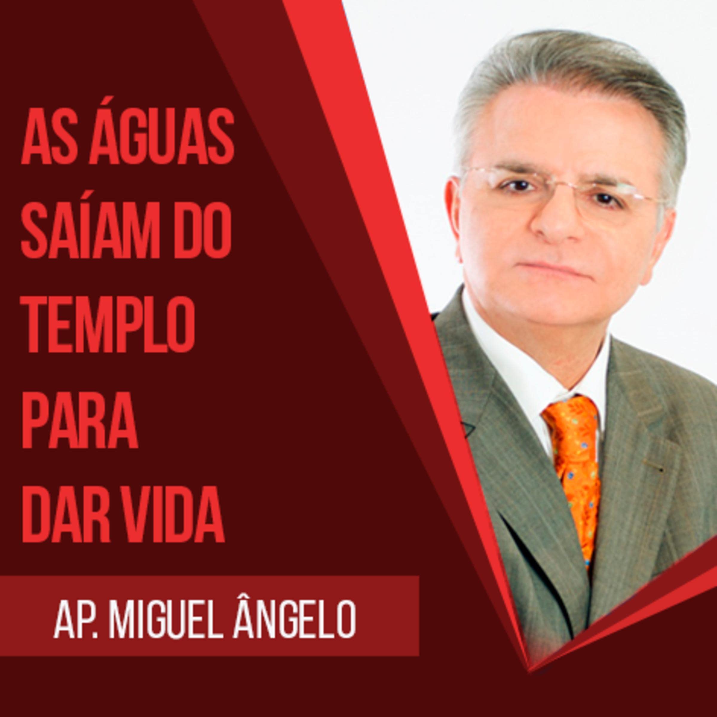 As águas saíam do templo para dar vida
