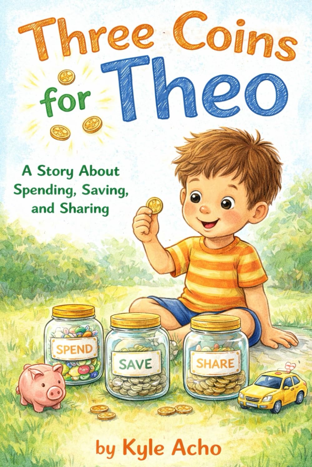 Three Coins for Theo: A Story About Spending, Saving, and Sharing