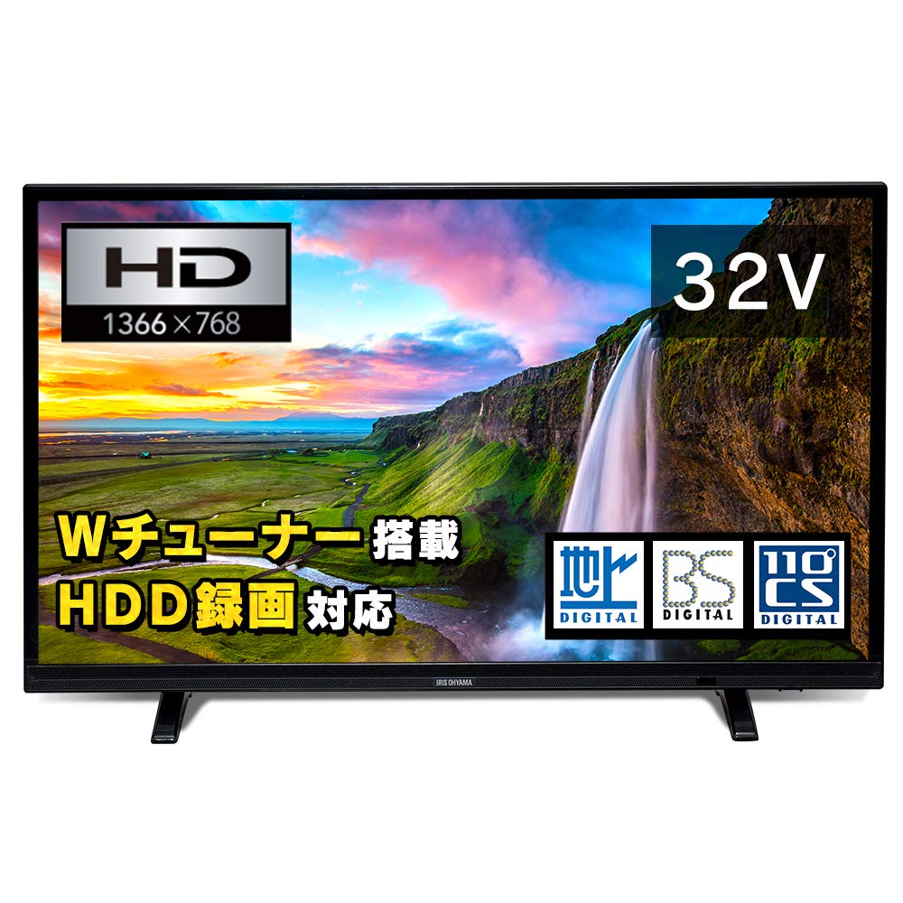 Amazon | アイリスオーヤマ 32V型 液晶テレビ ハイビジョン テレビ  