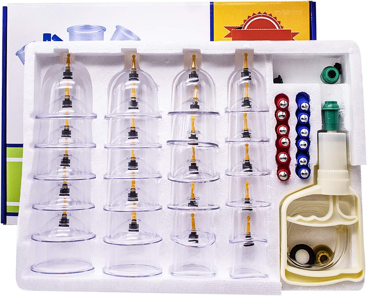 set per la terapia della coppettazione