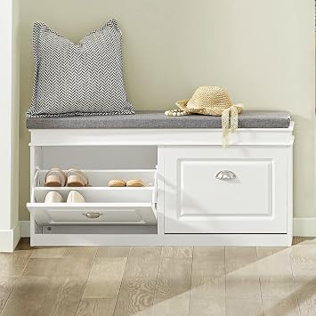 Haotian Shoe Storage Bench Entryway