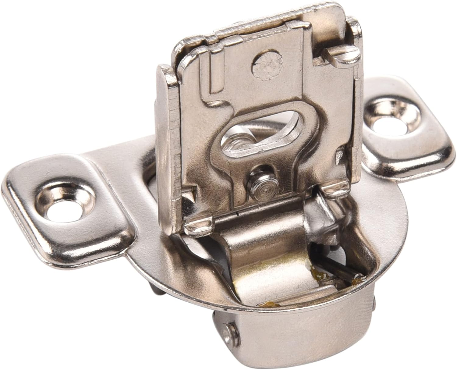 East West Hardware 50 PCS Overlay Cabinet Door Soft Close Hinges Hardware 5/8" Soft-Closing Compact