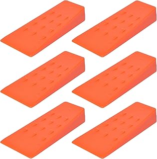 5.5'' Felling Wedges Set for Chainsaw - ABS Plastic Wood Splitting Tree Cutting Wedge, Logging Supplies Tools(6 Packs)
