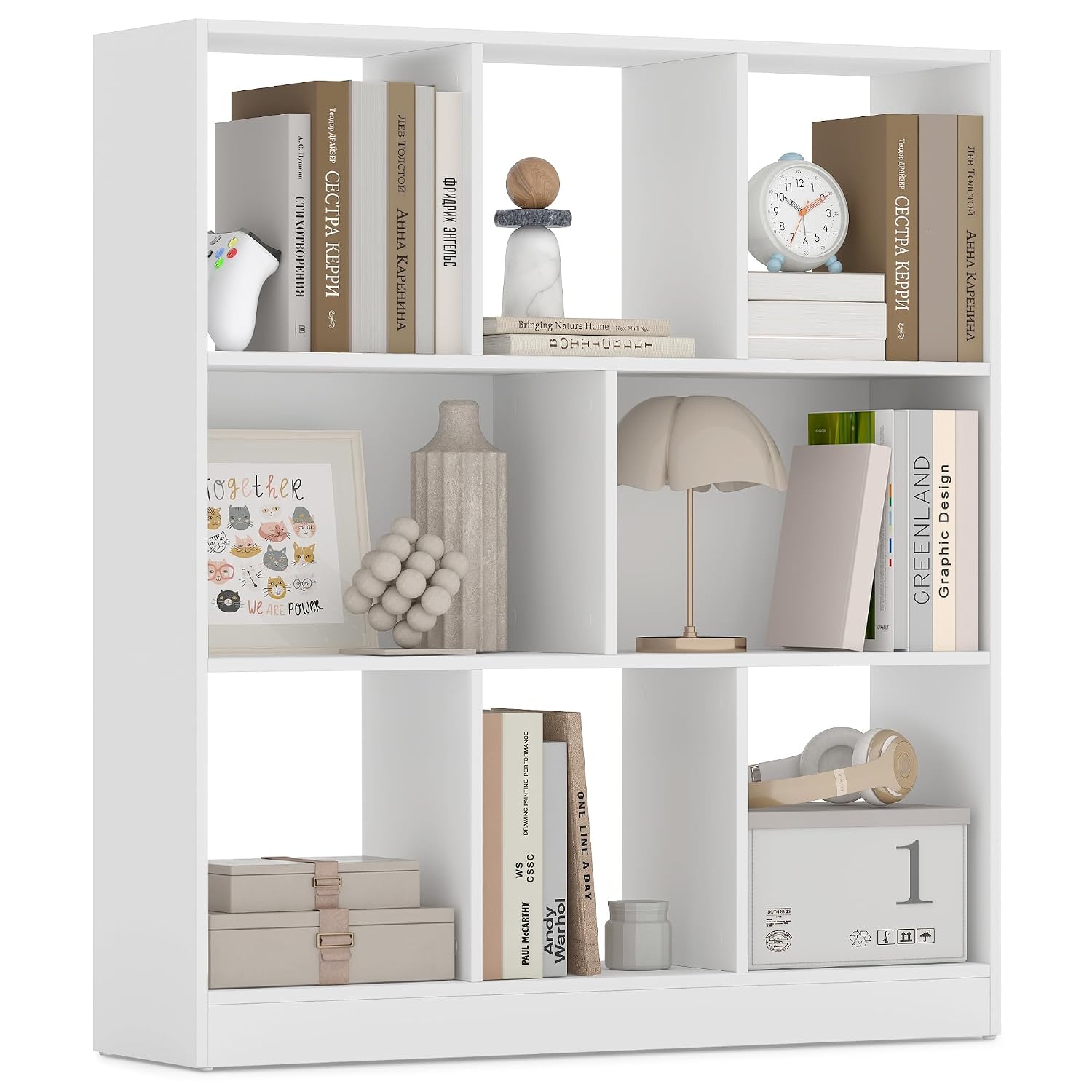 VASAGLE Custos Collection - Bookshelf, 3-Tier Bookcase, Book Shelf, Open Storage Shelf, 9.4 x 35.4 x 39.4 Inches, for Livi... - Review, Price and Buying Guide