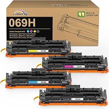 colorfly 069H 069 Toner Cartridge Compatible with Canon 069H Toner Cartridge (with Chip) for CRG-069H CRG-069 for imageCLASS MF752Cdw LBP673Cdw MF754Cdw LBP674Cx MF751Cdw MF753Cdw MF756Cx