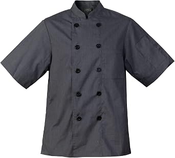 Chef Code Cool Breeze Chef Coat with Long-Sleeves and Mesh Vent Inlay