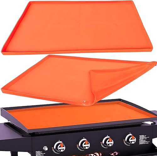 Rivoa - Tapete de silicona para plancha Blackstone de 36 pulgadas, resistente de grado alimenticio, protege la plancha de roedores, insectos,