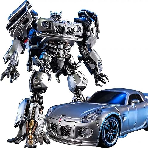 Figura de acción de juguete transformador, obra maestra de clase líder de jazz, multicolor