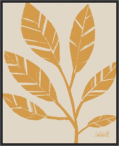 Miniatura 18 de Amanti Art Lienzo enmarcado para pared, 28 x 23 pulgadas, bocetos botánicos retro III Crop por Anne Tavoletti, lienzo enmarcado para pared, obras de