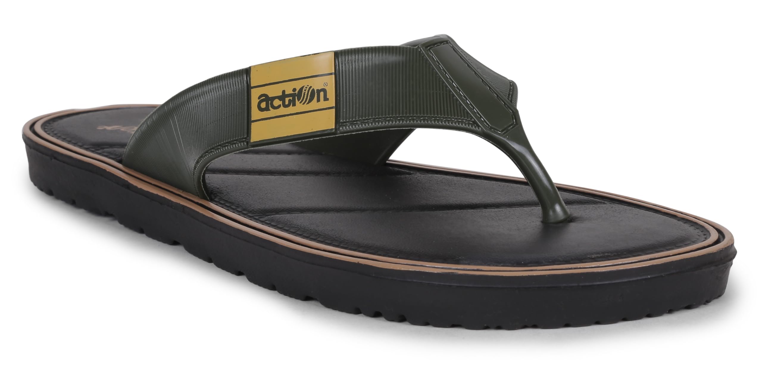 ACTION PLUS Men slippers | Soft comfortable and stylish flip flop slippers for Men in exciting colors |Lightweight | Anti Skid | Daily Use Chappal | AGFL9038BKMHD06 (B0CTFL187M) Amazon Price History, Amazon Price Tracker