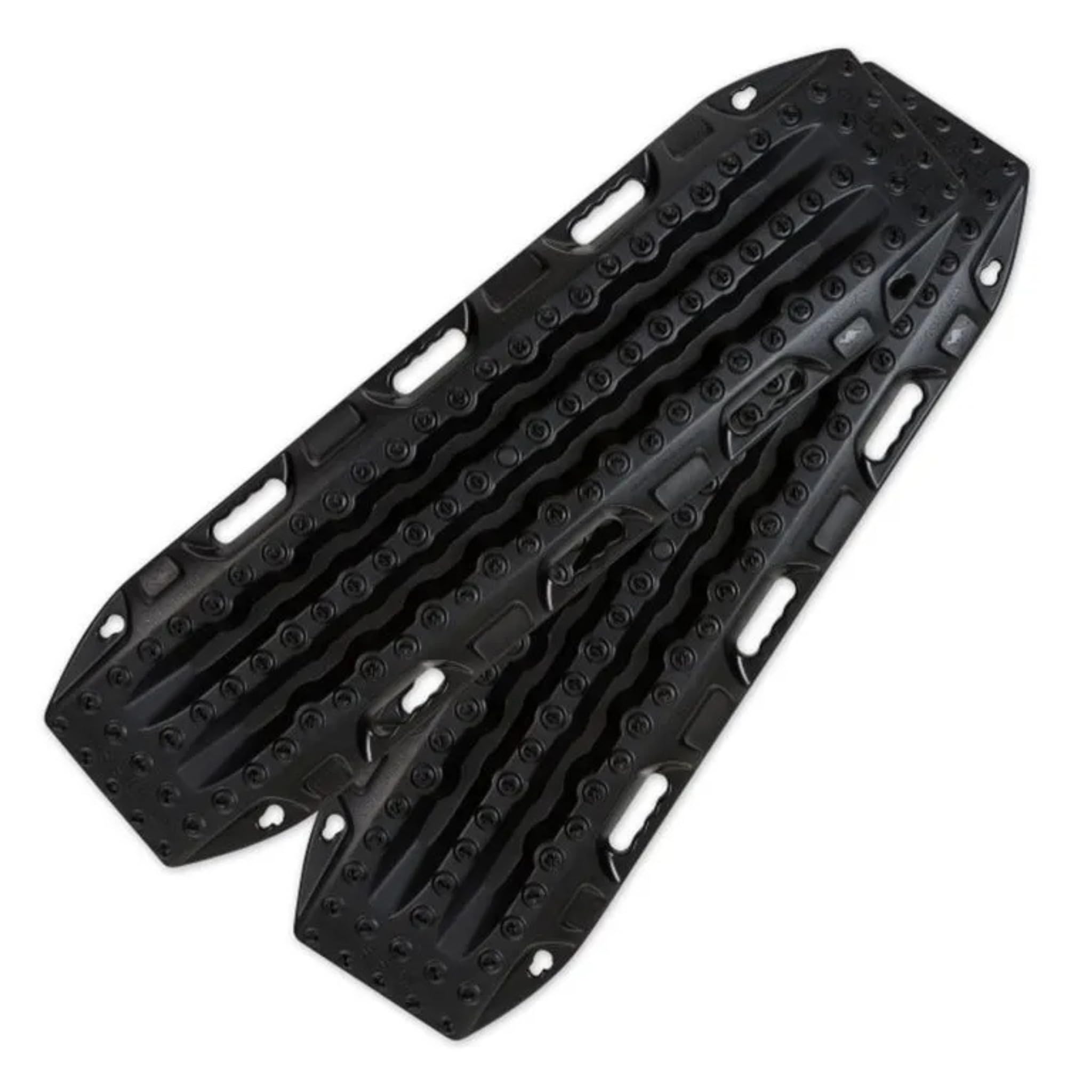 MAXTRAX MKII Sandbleche schwarz mit magnetischer Halterung von Campnetic | Sandboards mit Magnethalterung zur Befestigung ohne Bohren, Recovery Boards , für Offroad Camper, Vans & 4x4 Camping