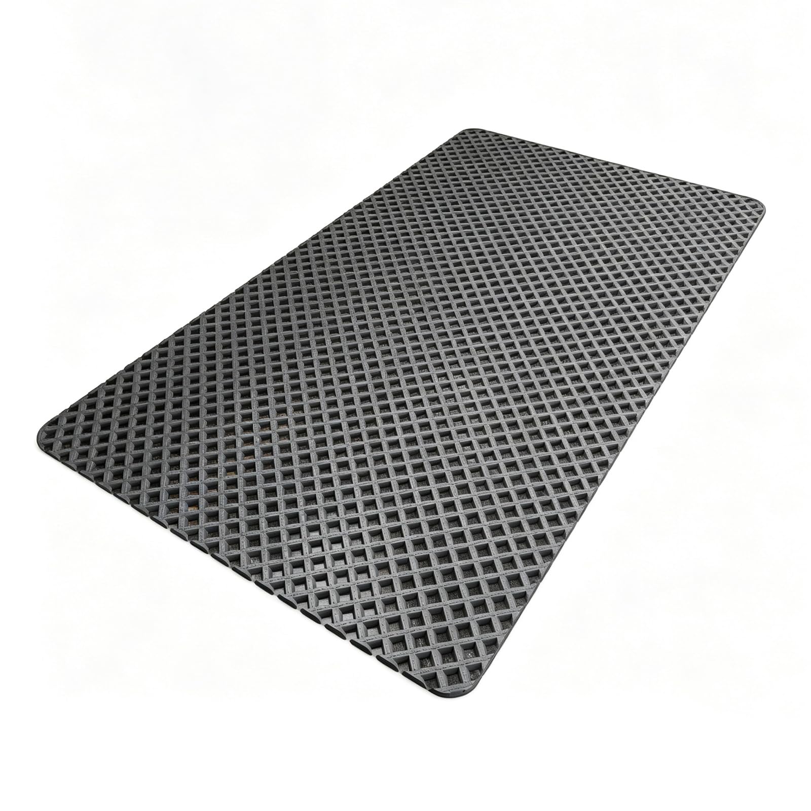Antideslizante para Ducha 43x75cm,60x90cm,80x120cm Alfombra Bañera PVC Suave Malla calada Corte personalizable Función de masaje para los pies antideslizante por ambos lados Adecuado húmedas