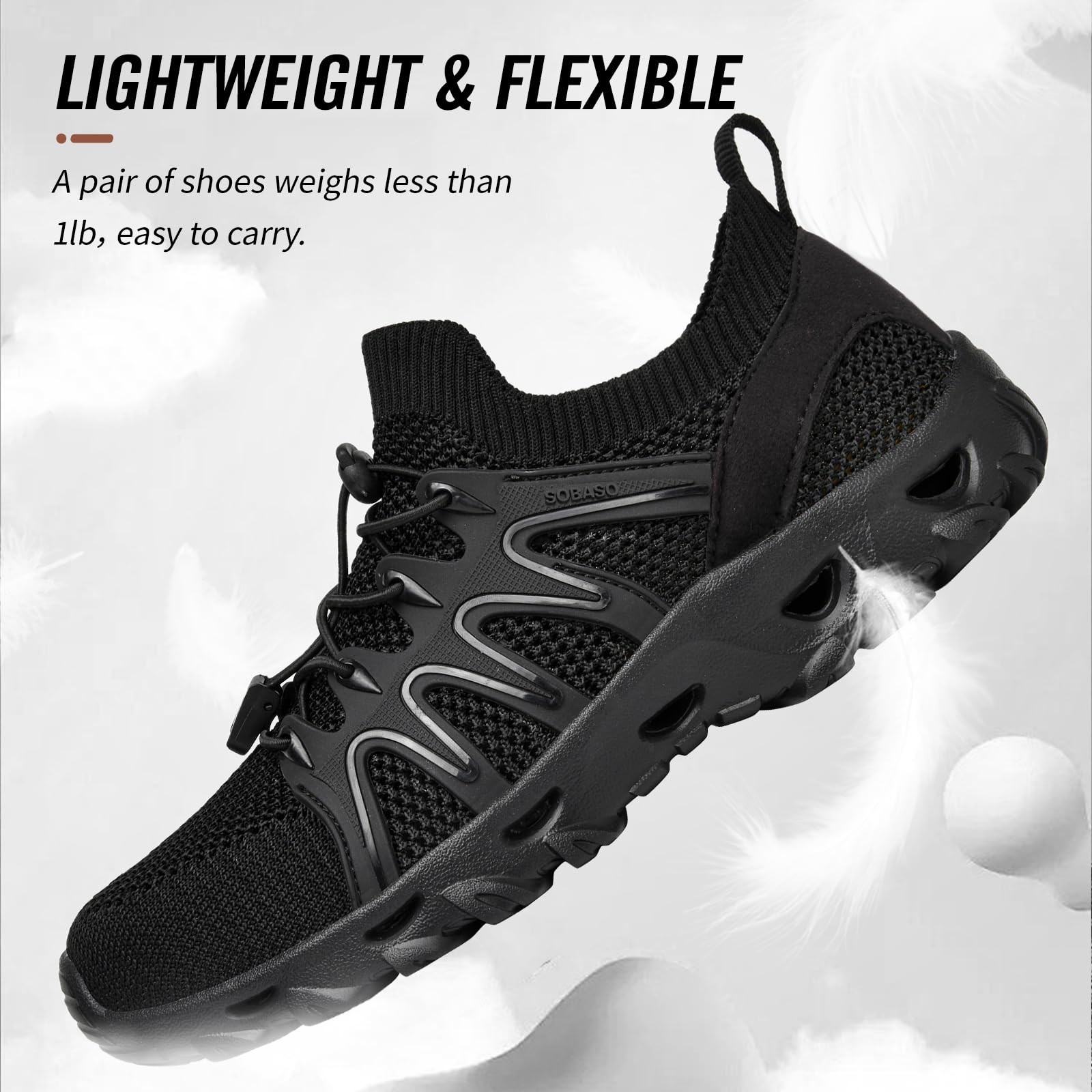Alibress Zapatos acuáticos para mujeres y hombres, zapatos acuáticos de secado rápido, zapatos acuáticos para senderismo, zapatos de playa para mujer, zapatos ligeros para deportes acuáticos para