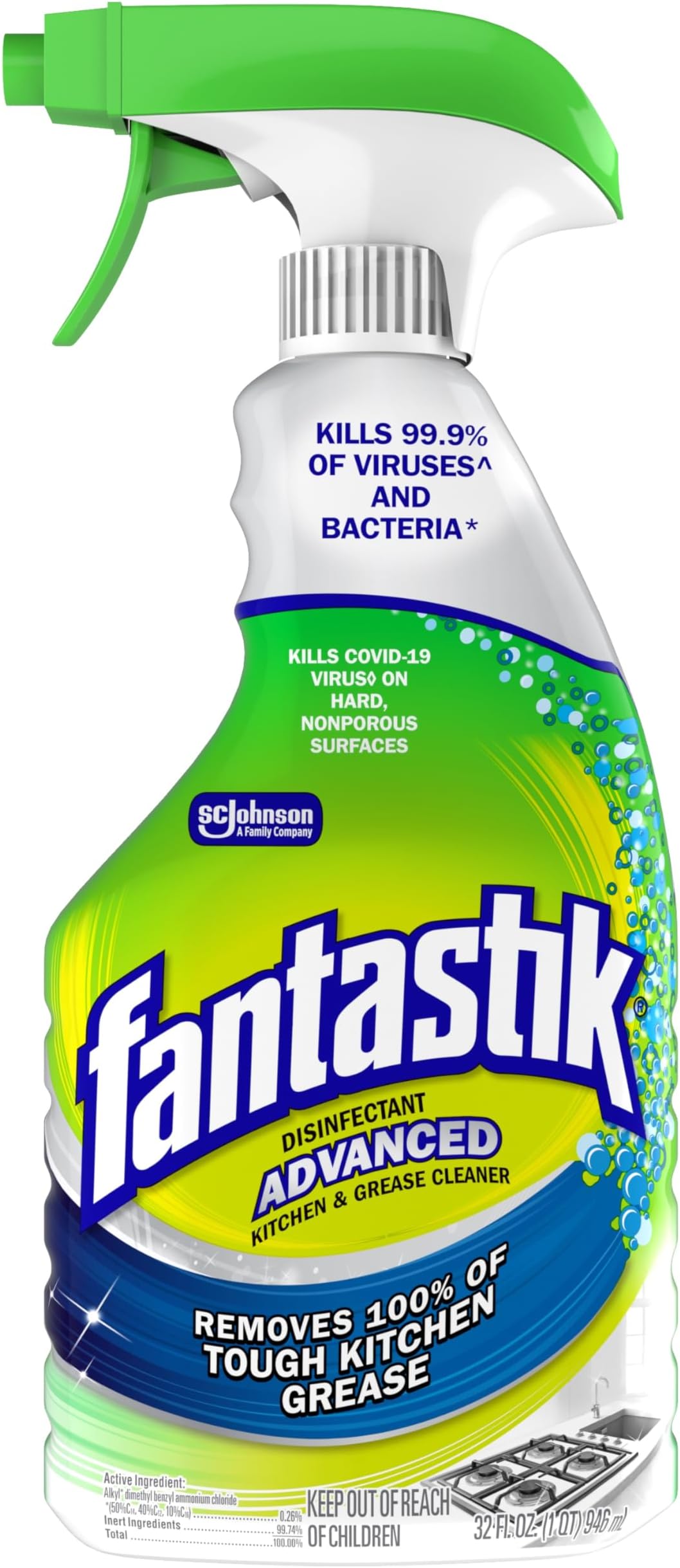 Scrubbing Bubbles Max Grease Cleaner Kitchen