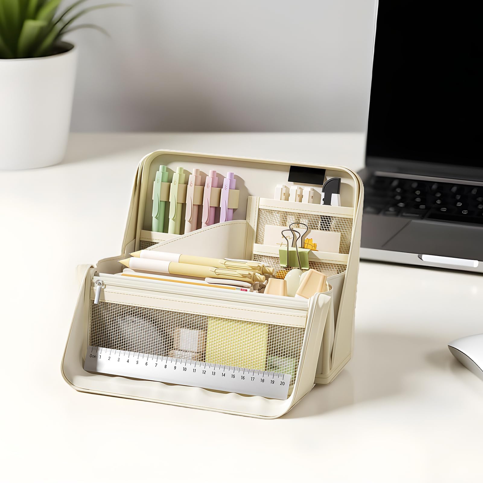 Astuccio portamatite con più scomparti
