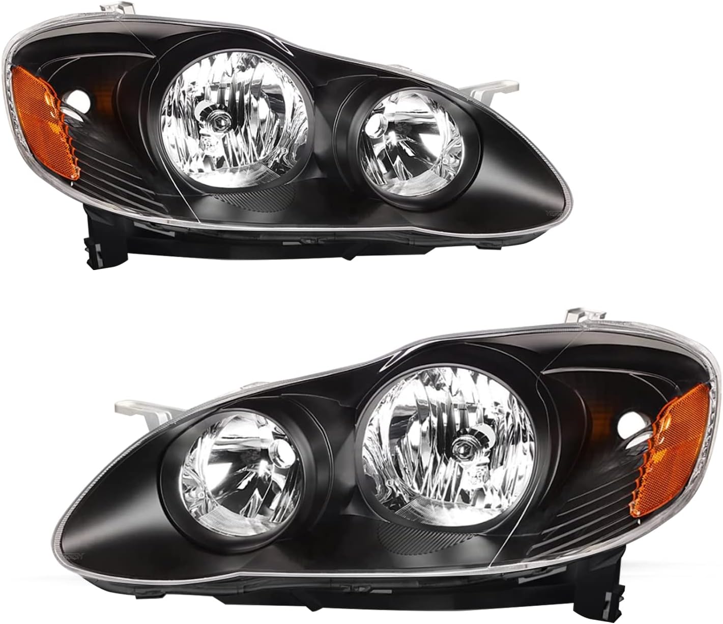 Amazon.com: JSBOYAT Headlight Assembly Replacement for 2003-2008 Toyota ...