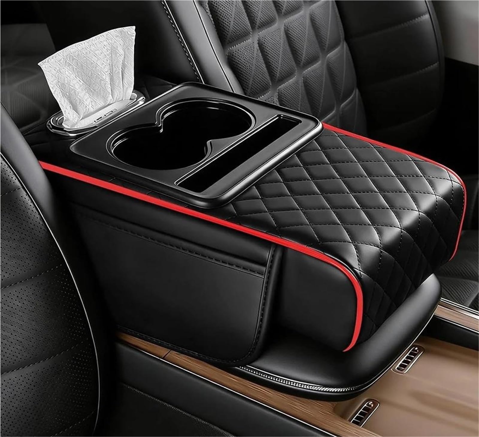 Copribracciolo Auto Universale | Protezione Per Bracciolo In Finta Nappa Liscia, Design Facile Da Infilare CPXCTZFZUB