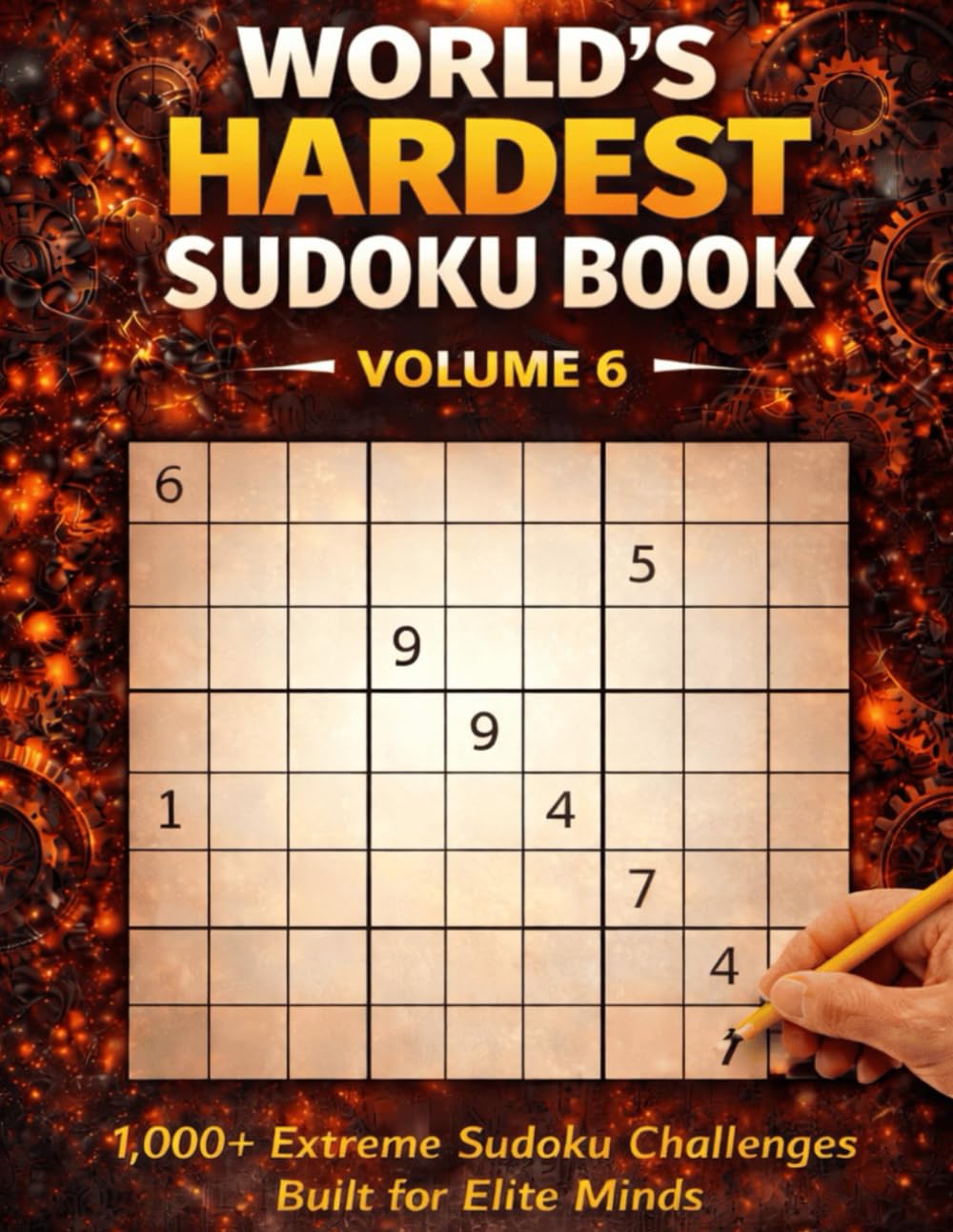 World's Hardest Sudoku Book Volume 6: 1,000+ Extreme Sudoku Challenges for Elite Minds