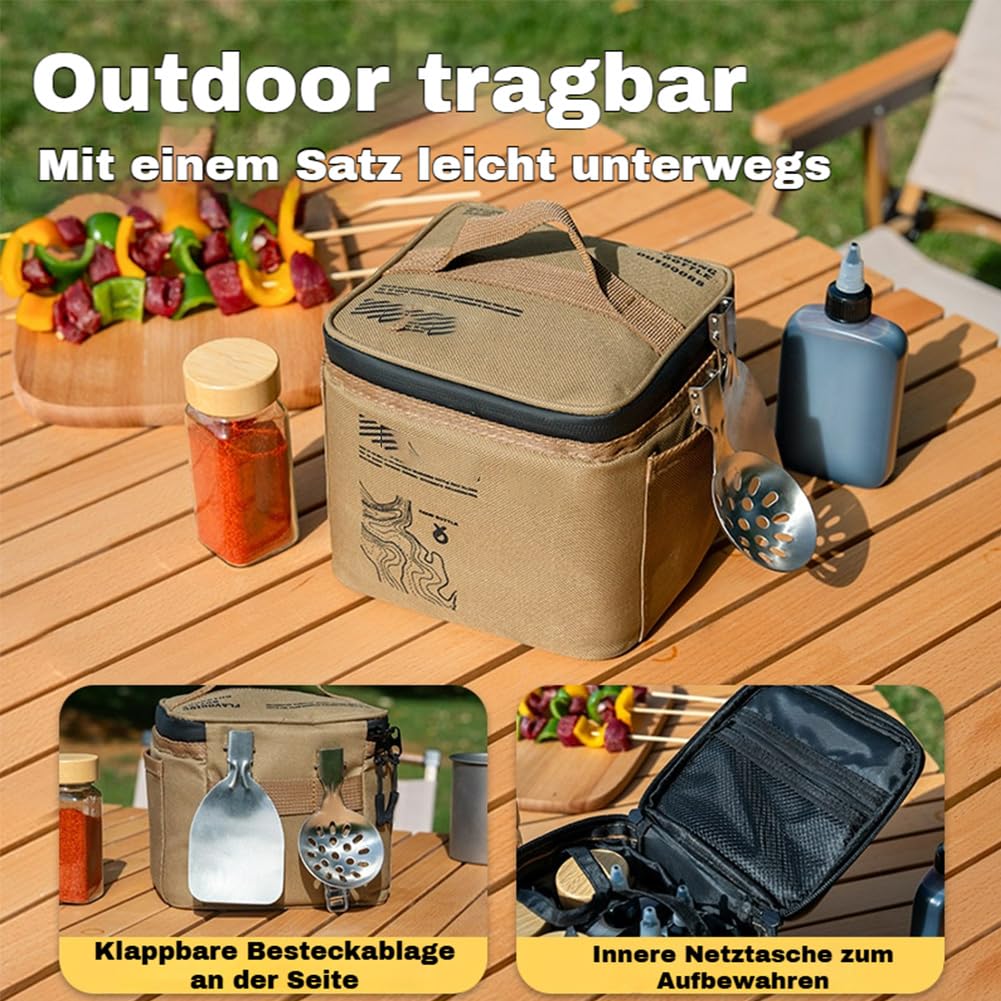 Camping Aufbewahrungstasche Mit Riesigem FassungsvermöGen, 30l/42l Campingbox, Camping Tasche, Faltbarer Organizer Campingboxen FüR Strand, Wander Und Outdoor