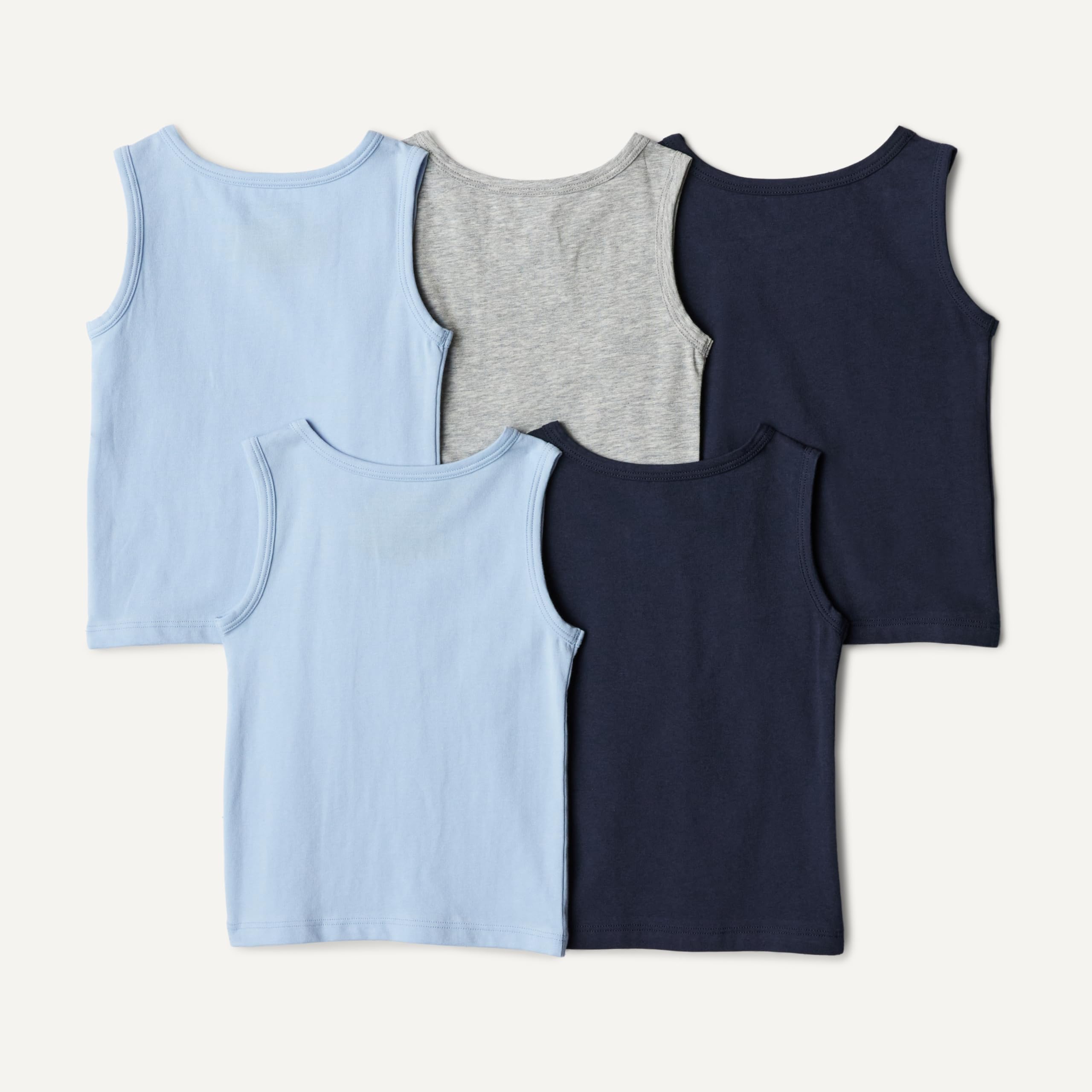 Amazon Essentials Jungen Tanktop-Unterhemden aus Baumwoll-Jersey