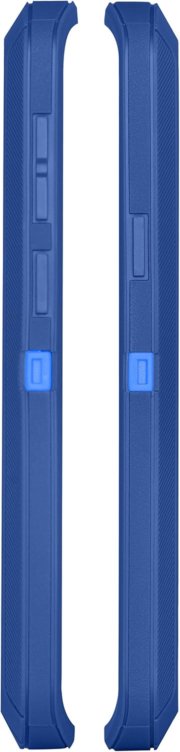AlphaCell Cover Compatible with Samsung Galaxy S9 (Only) | Holster Case Series | Military Grade Protection with Carrying Belt Clip | Protective Drop-Proof Shock-Proof | Navy Blue/Blue