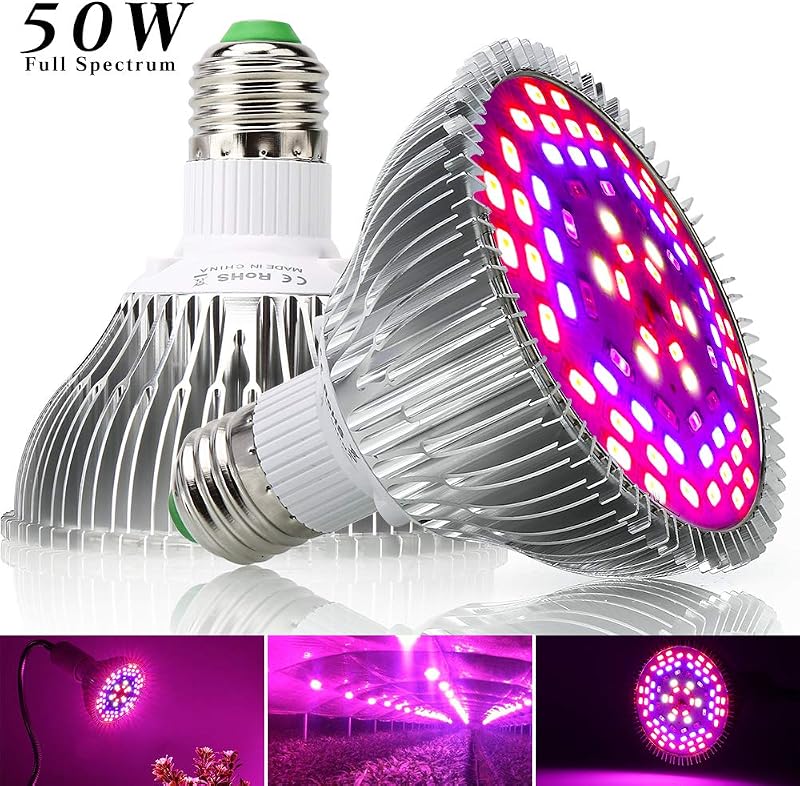 Esbaybulbs LED Növénylámpa E27 Teljes Spektrum Növekedési Fény