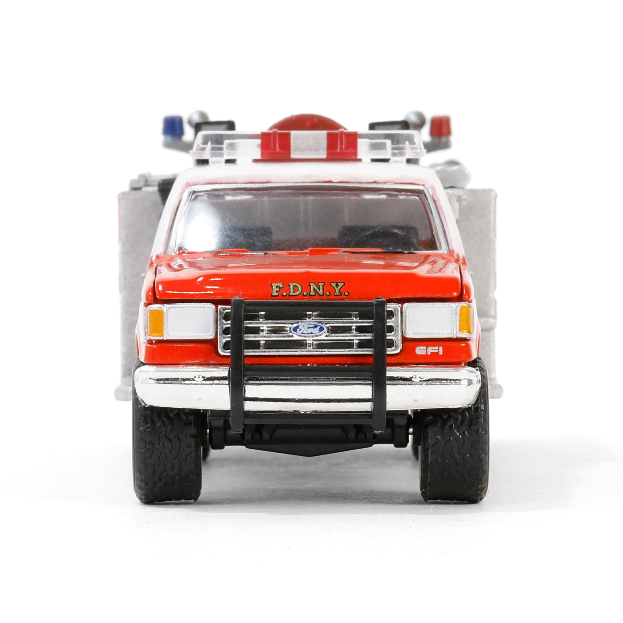 Greenlight 1:64 Ford F-350 Mini Pompiere FDNY - CHROME CHASE Edizione Limitata - Foto 4