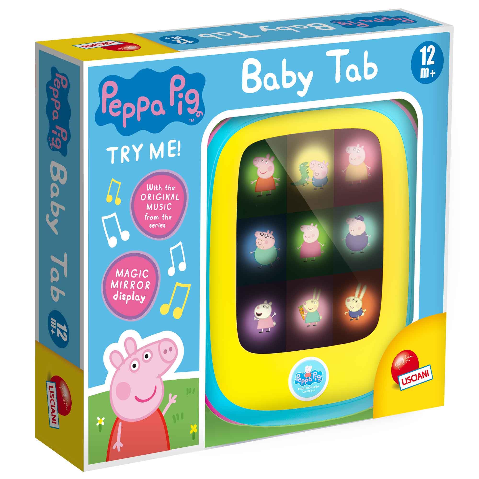 Lisciani Giochi Peppa Pig Baby Tab Gioca e Impara, Colore, Medium, 92246
