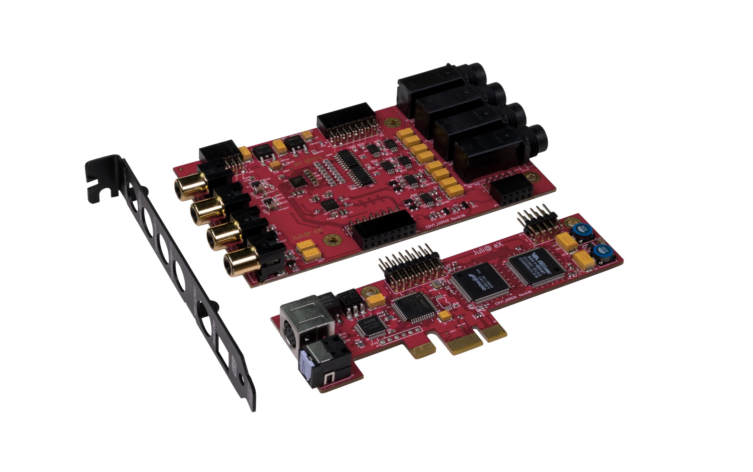 ESI Juli@ eX | Scheda audio PCIe a 32 bit 192kH con 4 ingressi/uscite per audio di altissima qualità!