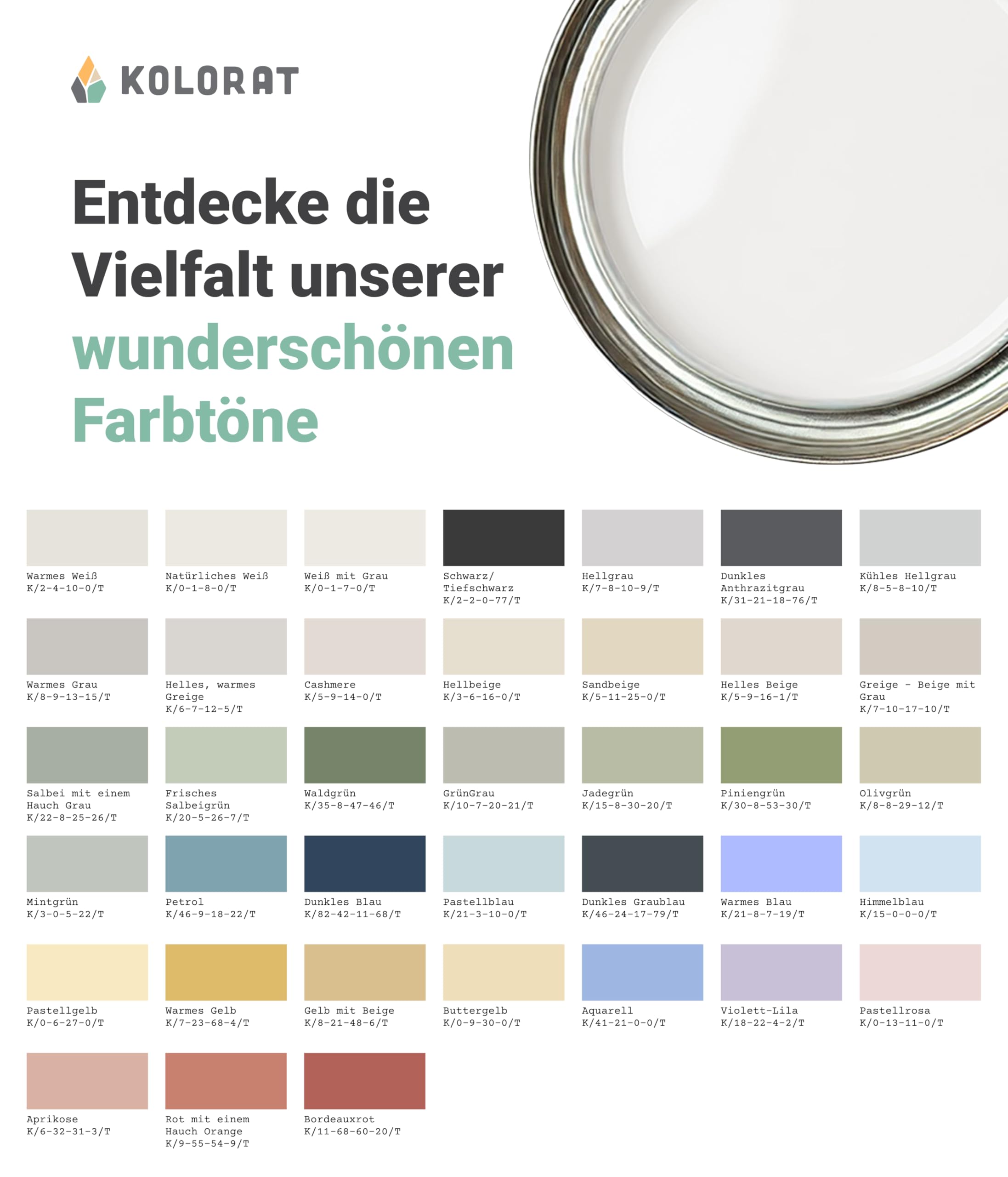Kolorat® Möbelfarbe helles,warmes Greige 750ml- Hochdeckender Lack für Innen & Außen-wasserbasiert & geruchsarm-Perfekt für Holz,Metall & Kunststoff - Kinderfreundlich nach DIN EN 71-3-Made in Germany
