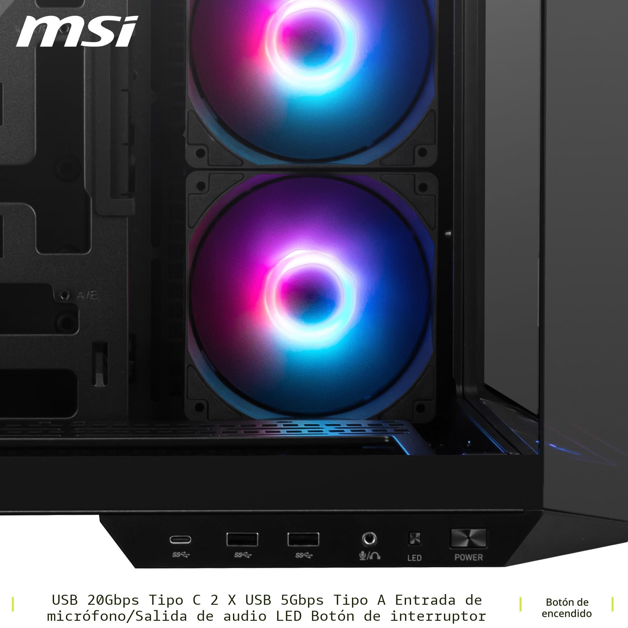 Case Per Pc - Msi - 306-7g26r21-Hh9 - Mag Pano 100r pz