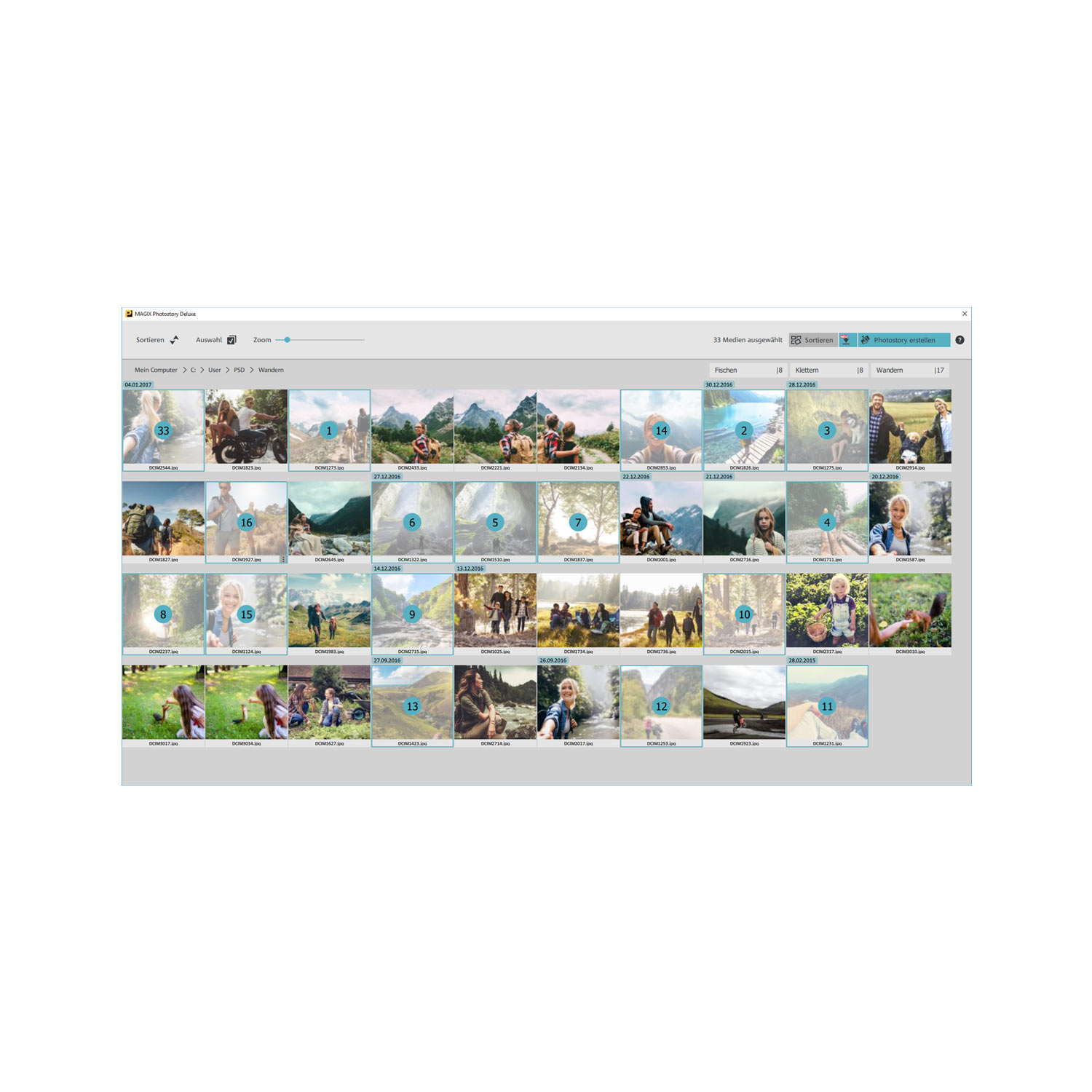 MAGIX Photo Premium - Version 2018 - Le programme de retouche d'image & de création de diaporamas [Téléchargement]