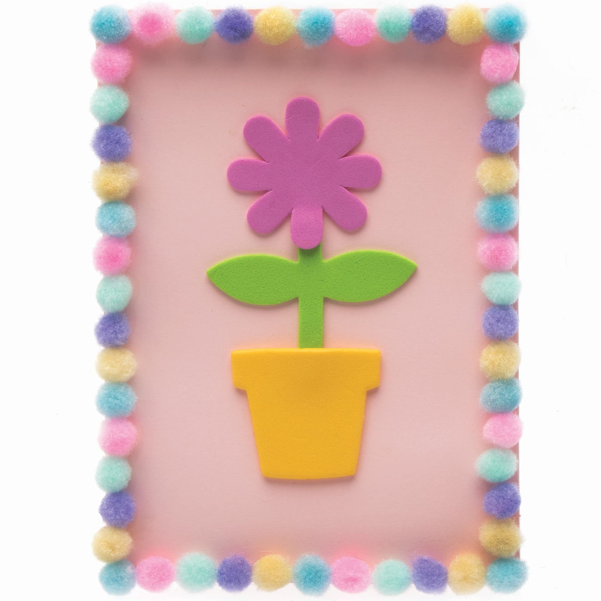 Baker Ross EX7922 Adhesive Glitter Poms Value Pack Ideal for Crafts, Gifts, Keepsake and More for Kids (Pack of 200), Paper, Yellow Baker Ross EX7922 Adhesive Glitter Poms Value Pack Ideal for Crafts, Gifts, Keepsake and More for Kids (Pack of 200), Paper, Yellow