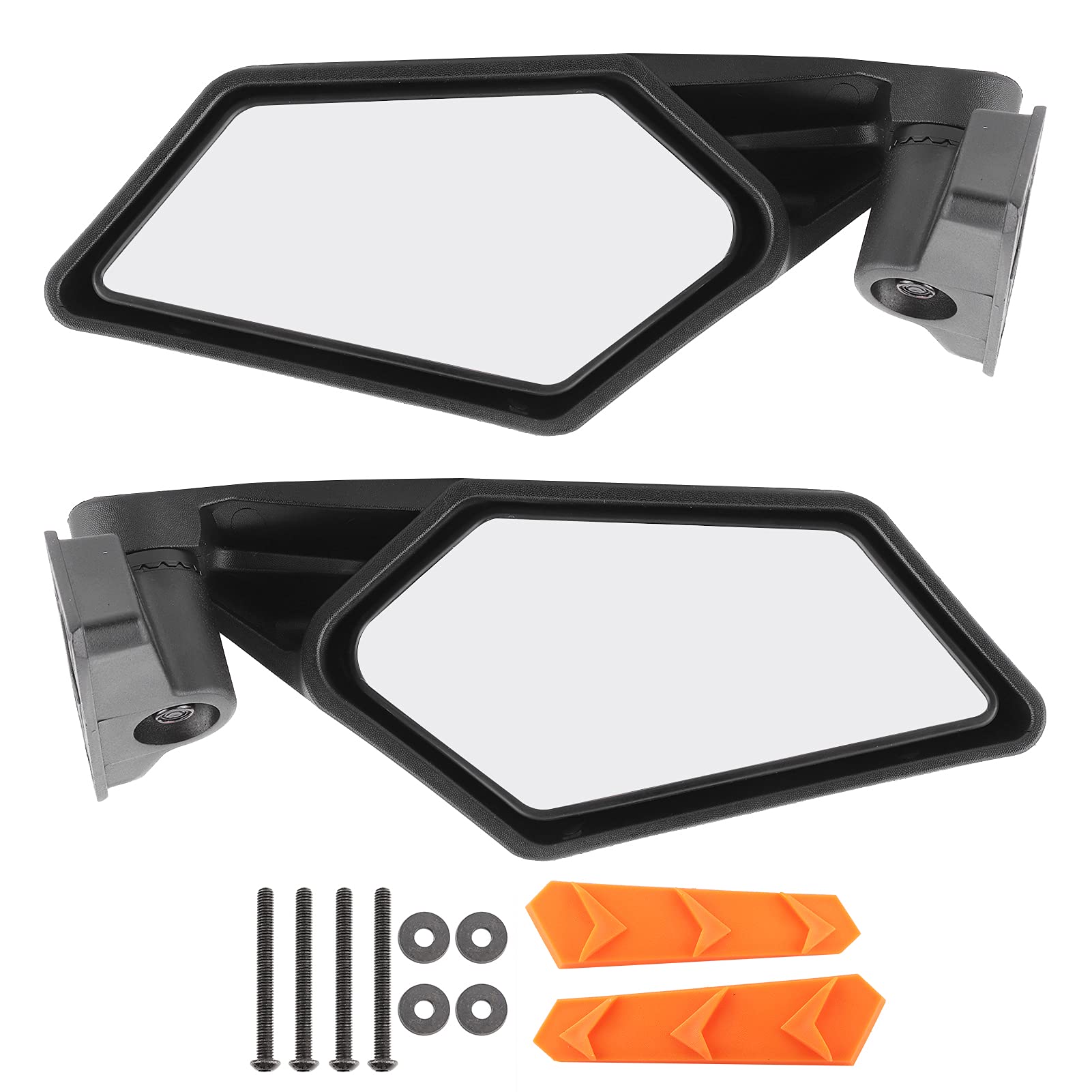 Espejo retrovisor lateral ajustable Espejos retrovisores Accesorio de repuesto adecuado para el espejo UTV Can-Am Maverick X3