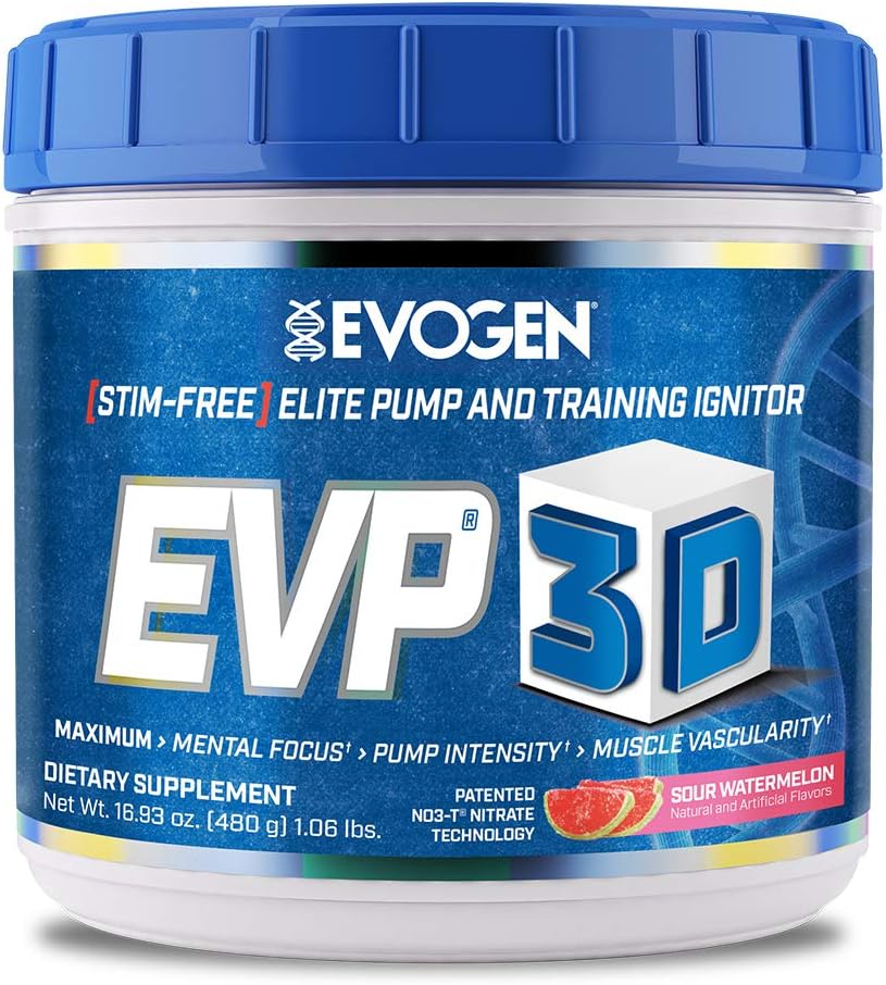 Buy Evogen Evp 3d Extreme Pre Workout Pump Ignitor Arginine Nitrate Citrulline Beta Alanine Lions Mane Sour Watermelon 40 Servings Online In Taiwan B086cg1wkg