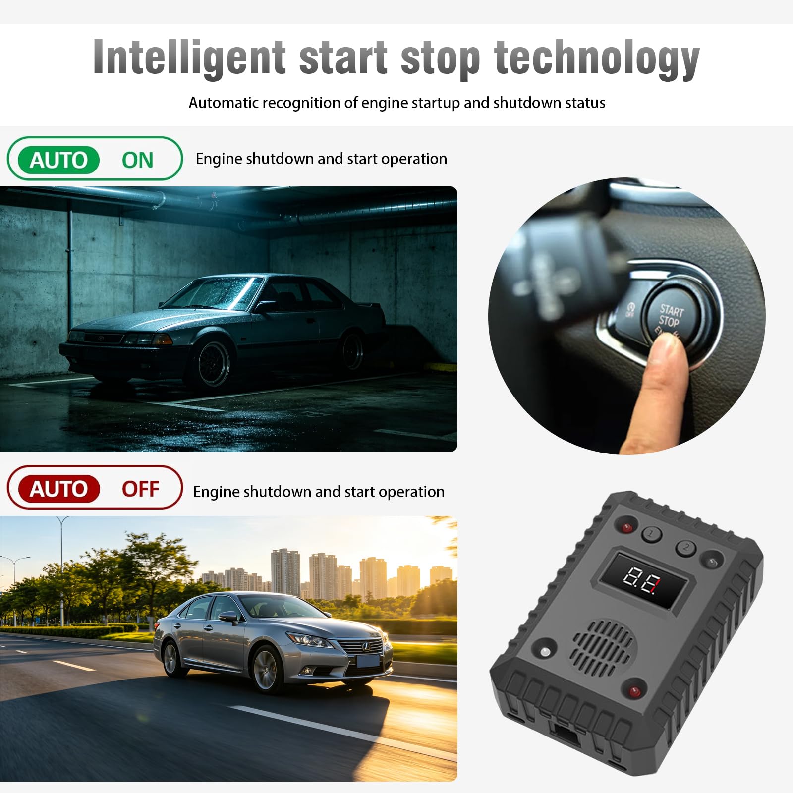 Marderschreck Auto, Ultraschall Marderabwehr, Betrieb mit 12v Autobatterie, USB Oder 3 Aa-Batterien, Intelligent Und Automatisch, Marderwarner für Auto, Gärten Und Dachböden(schwarz)