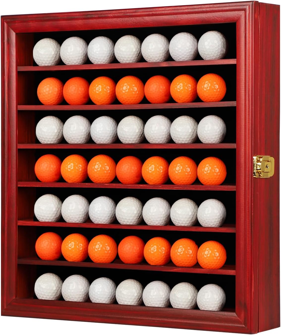 KCRasan Golf Ball Display Case with Glass Door