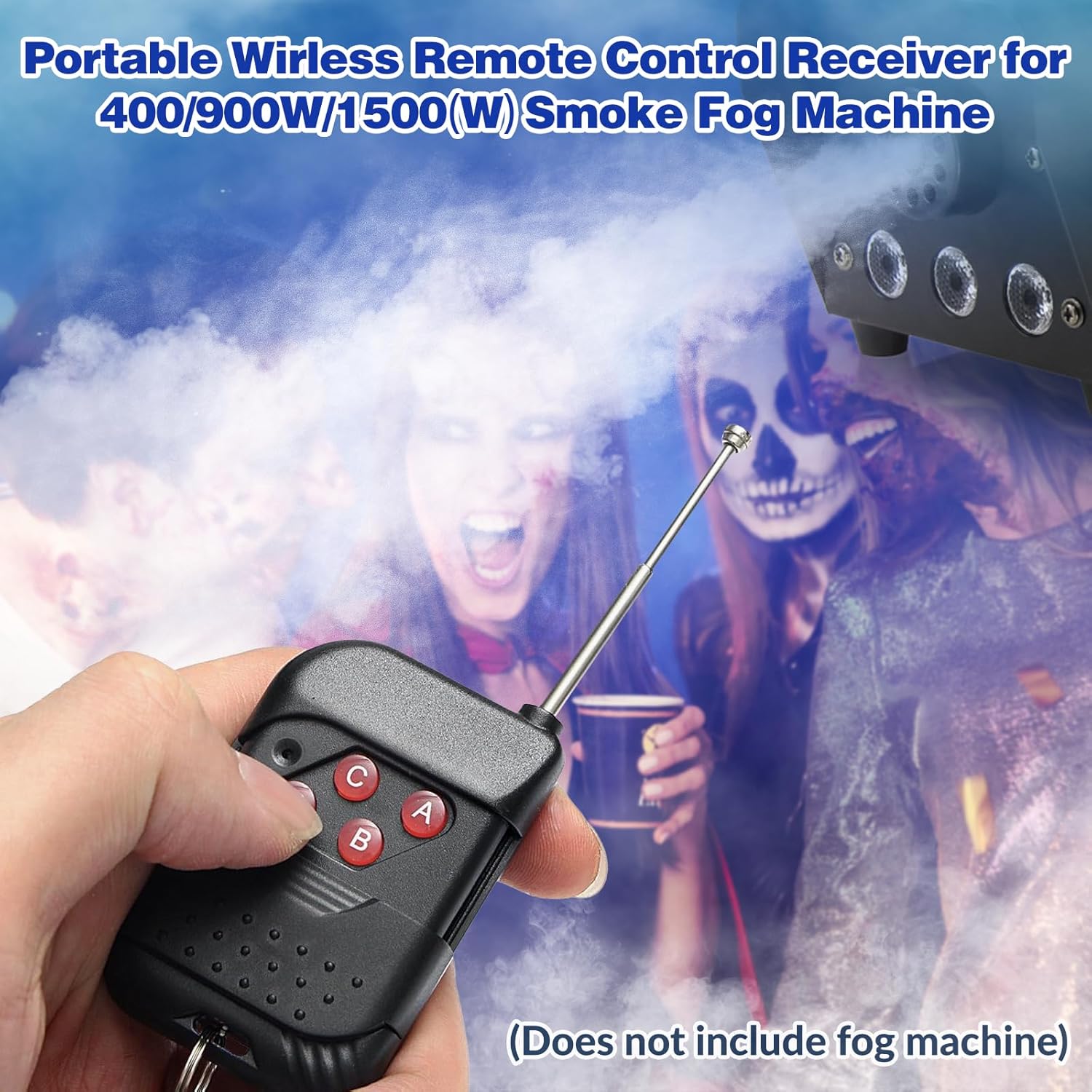 Vaveren 400W 1500W RC Receiver Controller Remote Receiver for Fog Smoke Machine Stage Effect, Wireless Remote Controller Fogger Maker Replacement Part,A