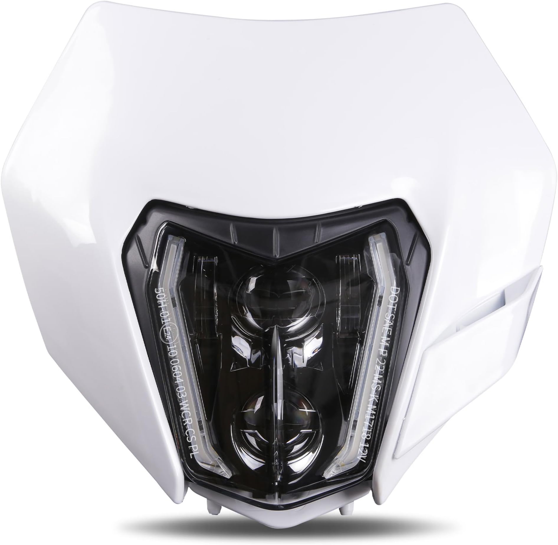 Carbon Mirage Street Fighter Headlight Fairing Stunt Light
