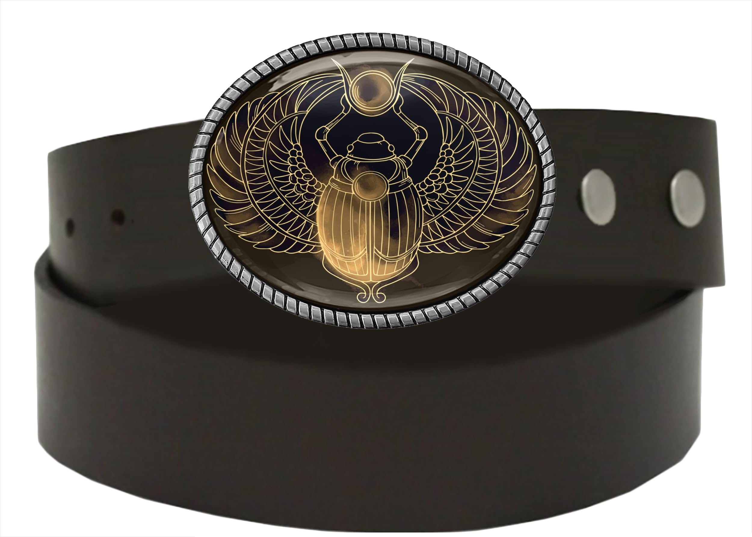 Axesoria Brushed Silver finished Elephant Buckle