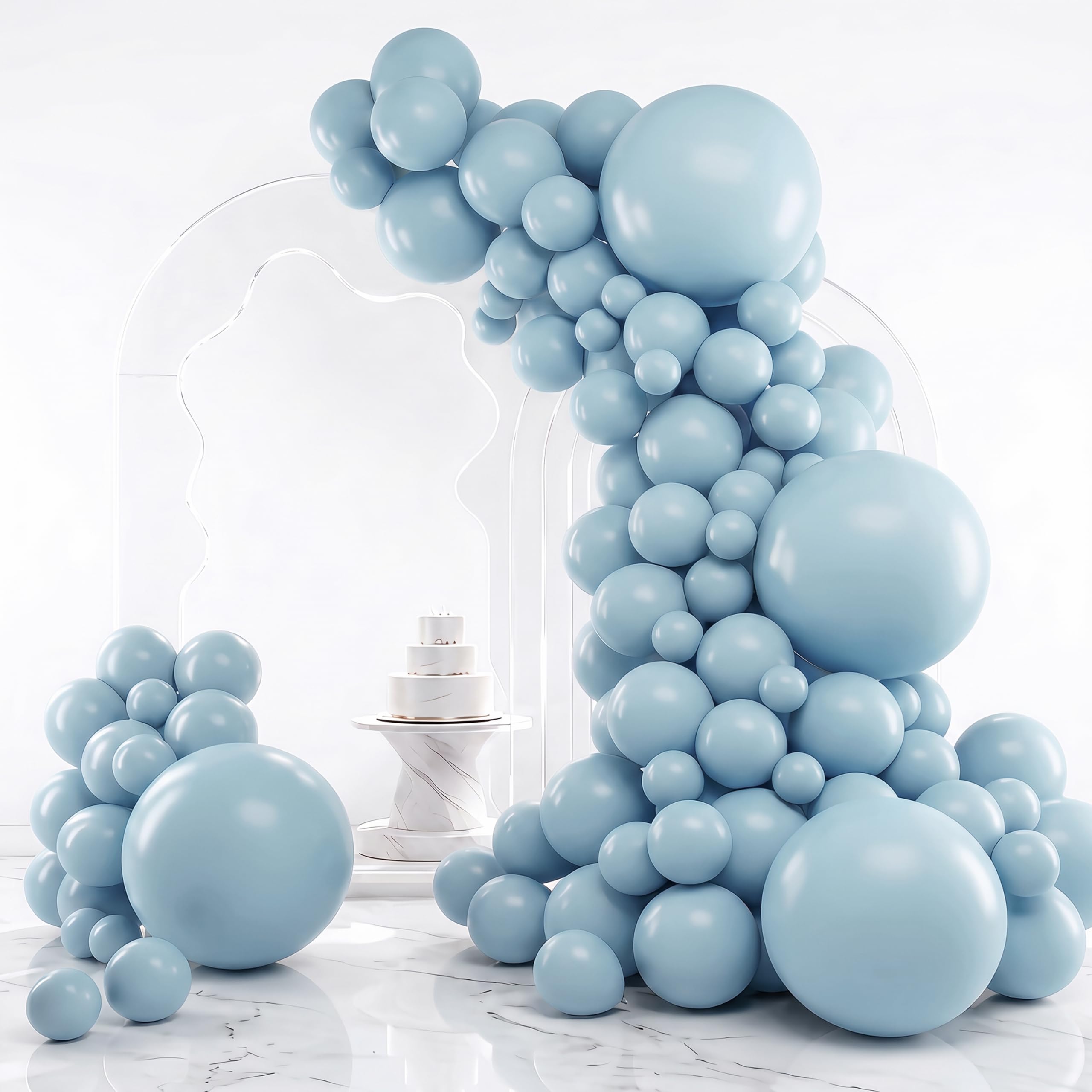 Gold Balloon Arch Kit - 129pcs Chrome Balloons -20