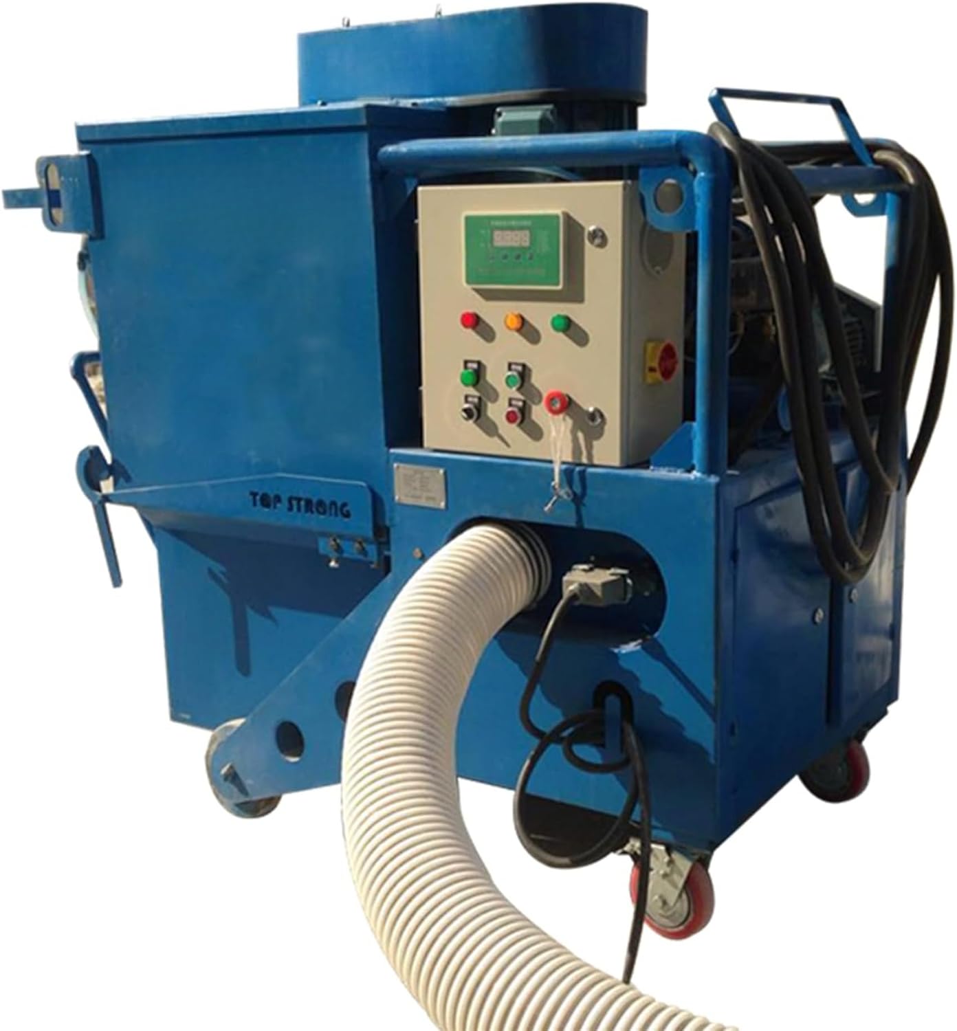 Multipurpose Road Shot Blasting Machine, Concrete Floor & Pavement Surface Preparation Shot Blaster, Mobile Industrial Shot Blasting Equipment for Coating Removal and Texturing