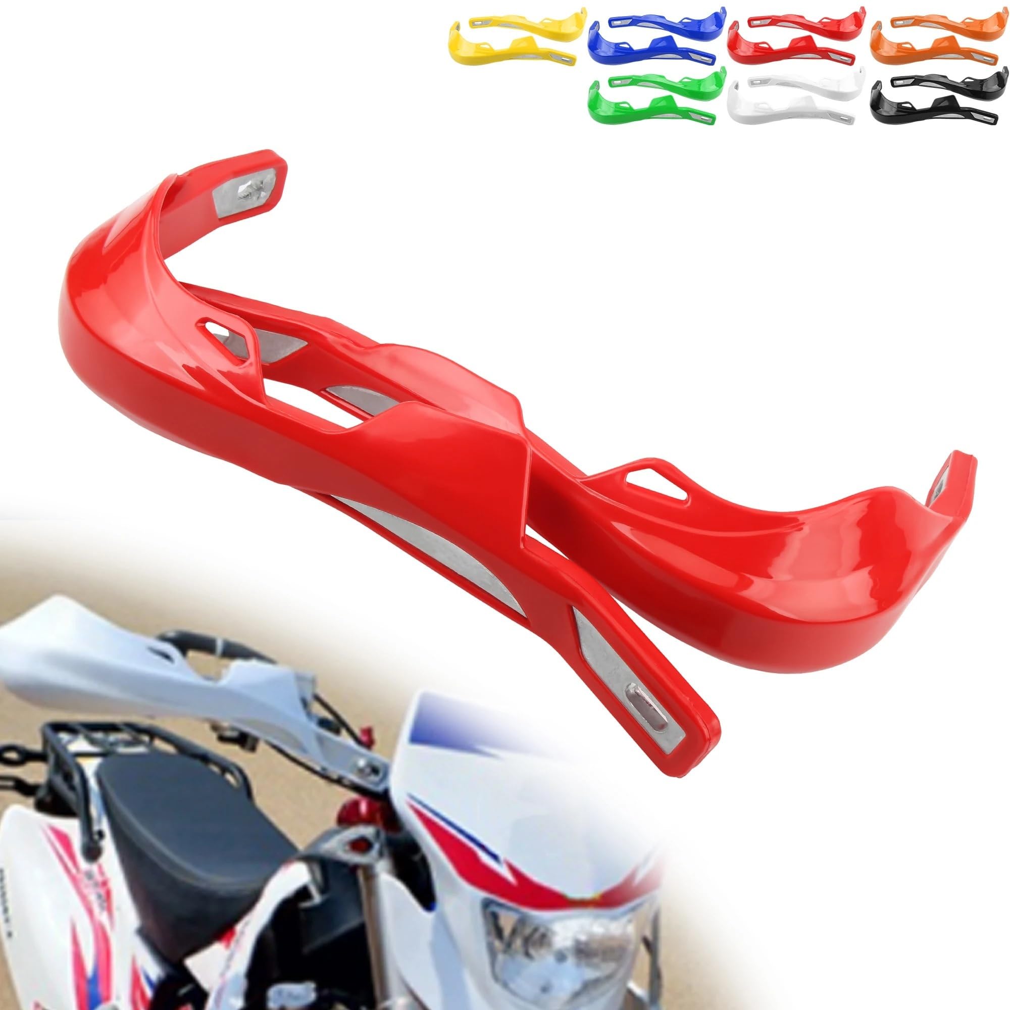 Adatto per Beta 22 28MM Parti Della Bici Della Sporcizia Paramani Maniglia Protezione Paramani Manubrio Paramani Protezione del Manubrio del(Black)
